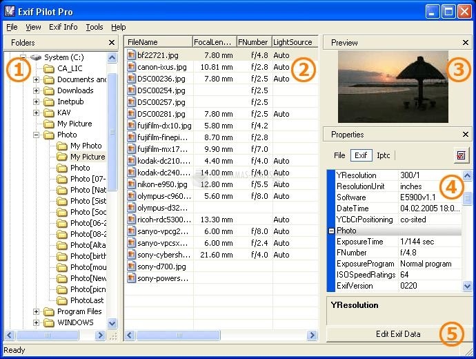 exif editor windows 10 free