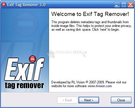 screenshot-Exif Tag Remover-1