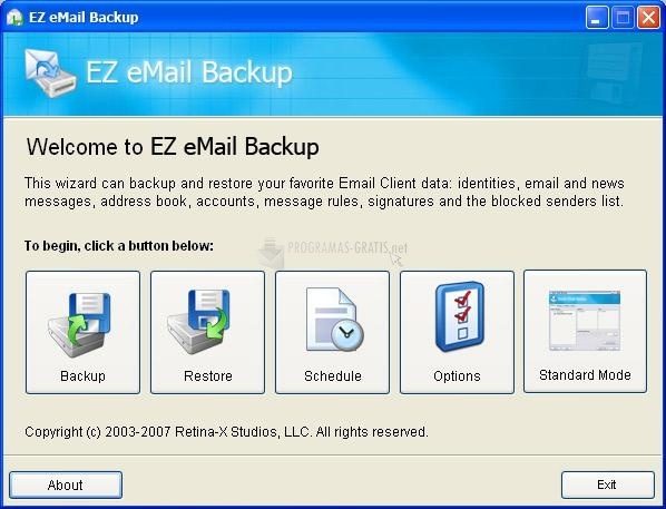 screenshot-EZ eMail Backup-1