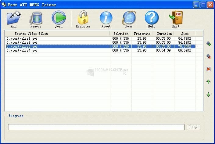 screenshot-Fast AVI MPEG Joiner-1