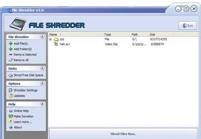 secure file shredder windows