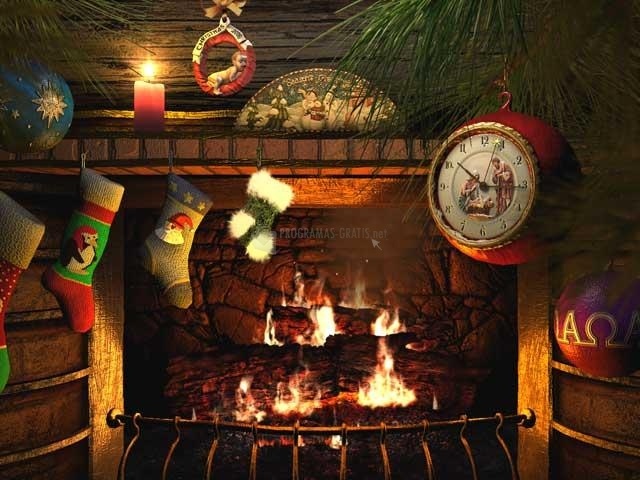 screenshot-Fireside Christmas 3D-1