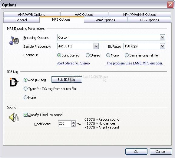 screenshot-FLAC MP3 Converter-1