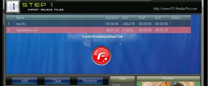 screenshot-Flash to Audio Extractor-1
