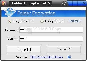 screenshot-Folder Encryption-1