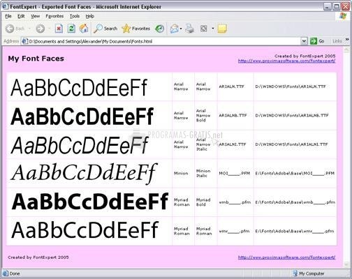 screenshot-Font Expert 2007-1