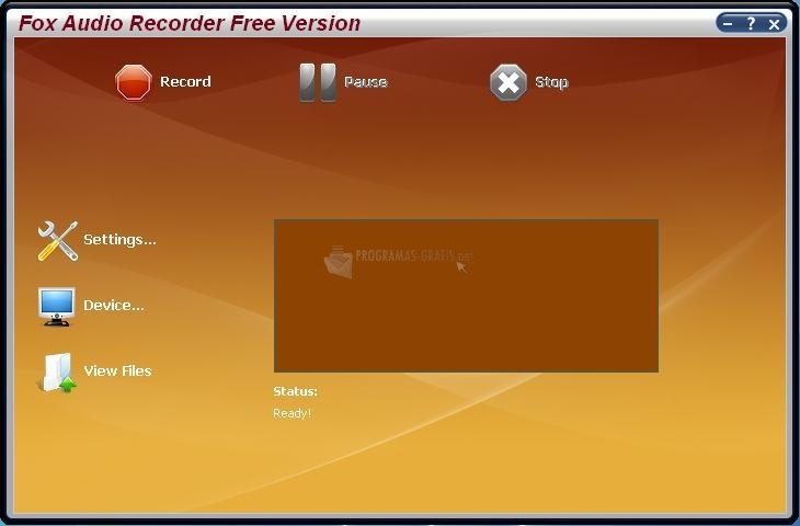screenshot-Fox Audio Recorder-1