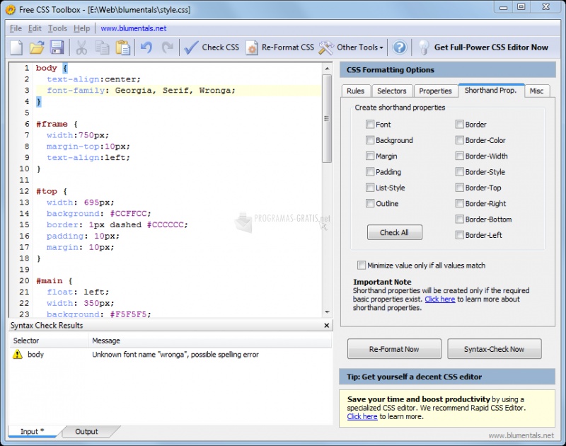 screenshot-Free CSS Toolbox-1