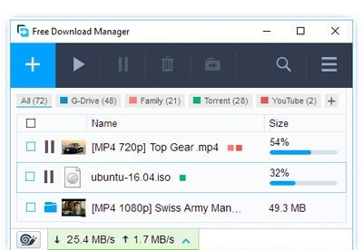 screenshot-Free Download Manager-2