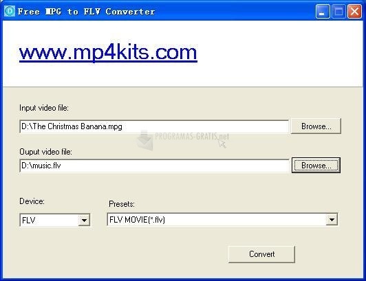 screenshot-Free MPG to FLV Converter-1