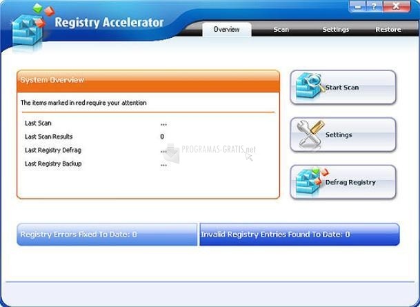 screenshot-Free Registry Accelerator-1