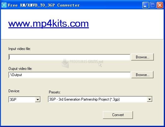screenshot-Free RM to 3GP Converter-1
