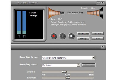 screenshot-Free Soand Recorder-1