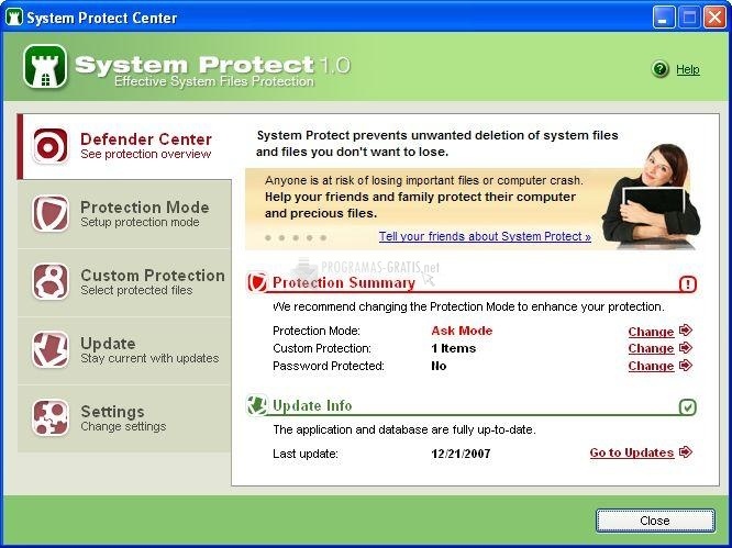 screenshot-Free System Protect-1
