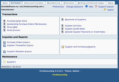 screenshot-FrontAccounting-1