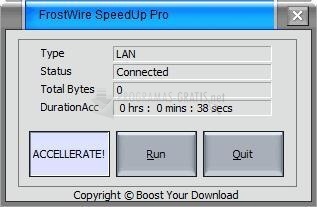 screenshot-FrostWire SpeedUp Pro-1