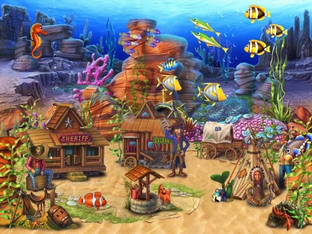 screenshot-Fun Aquarium 3D Screensaver-1