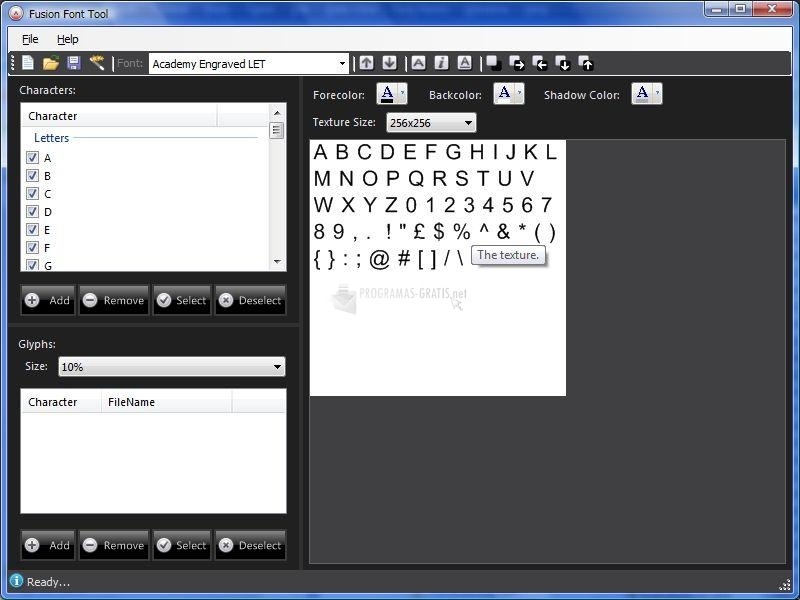 screenshot-Fusion Font Tool-1