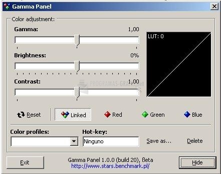 gamma control windows 7