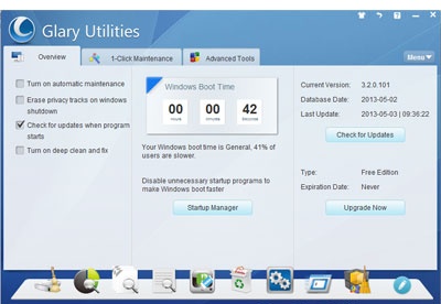 glary utilities free download for windows 10