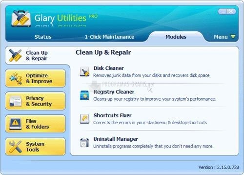 screenshot-Glary Utilities Pro-1