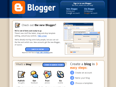 google blogger app