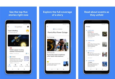 Google Nieuws download free for Windows 10 64/32 bit  News Collection App