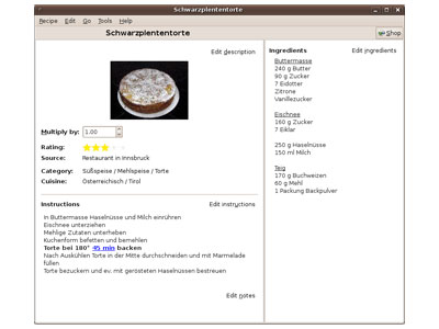 free recipe manager for windows