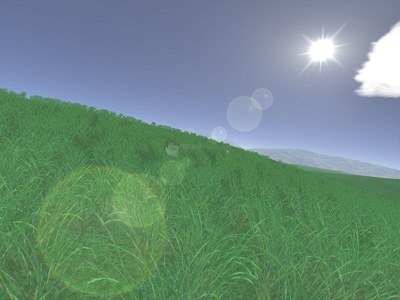 screenshot-Green Fields 3D Screensaver-1