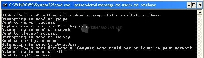 screenshot-Group Net Send-1