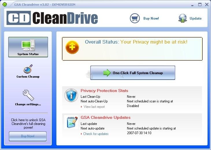 screenshot-GSA Cleandrive-1