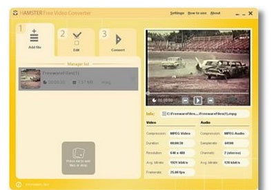 x hamster video converter