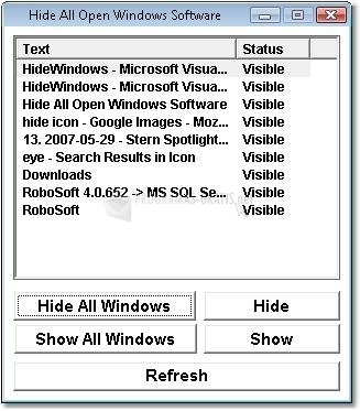 screenshot-Hide All Open Windows-1