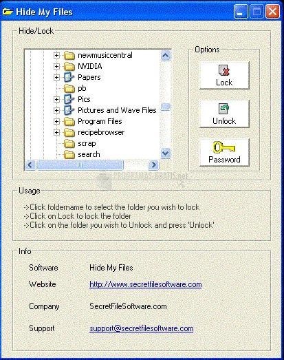 screenshot-Hide my files-1