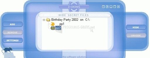 screenshot-Hide Secret Files-1