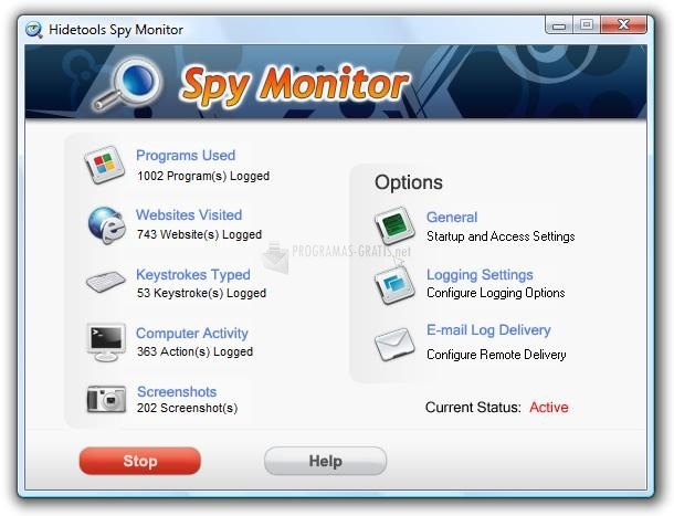 screenshot-Hidetools Spy Monitor-1