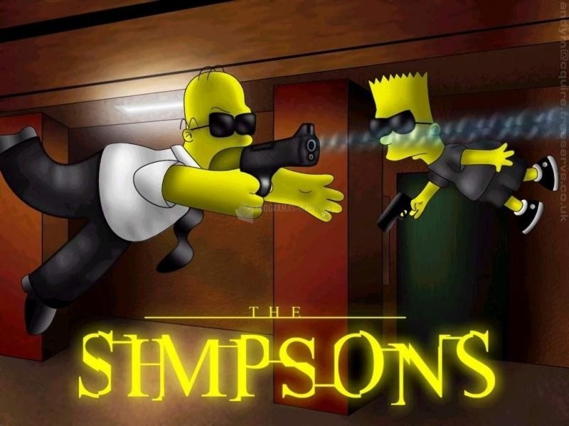 screenshot-Homer Bart Matrix-1