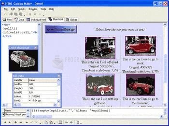 screenshot-HTML Catalog Maker-1