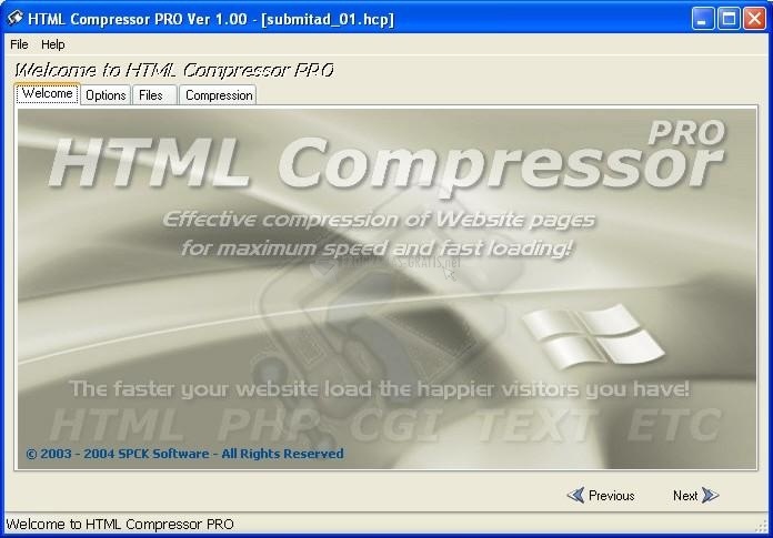 screenshot-HTML Compressor Pro-1