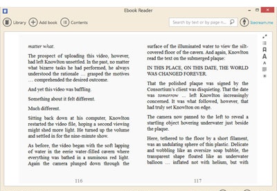 icecream ebook reader for windows