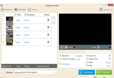 download icecream slideshow maker pro 2.67 how to add songs