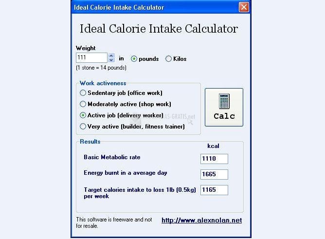 screenshot-Ideal Calorie Intake Calculator-1
