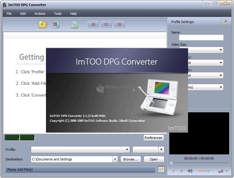 screenshot-ImTOO DPG Converter-1