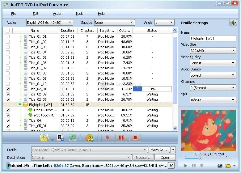screenshot-ImTOO DVD to iPod Suite-1