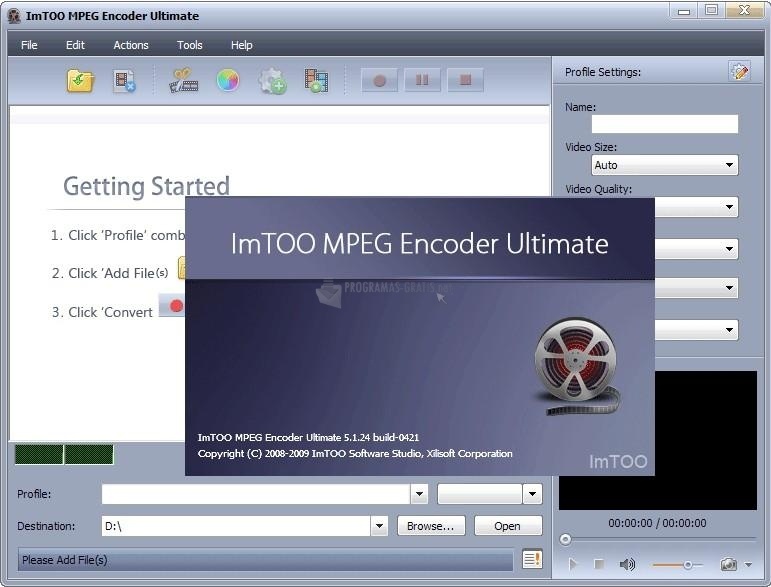 screenshot-ImTOO MPEG Encoder-1