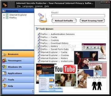 screenshot-Internet Secrets Protector-1