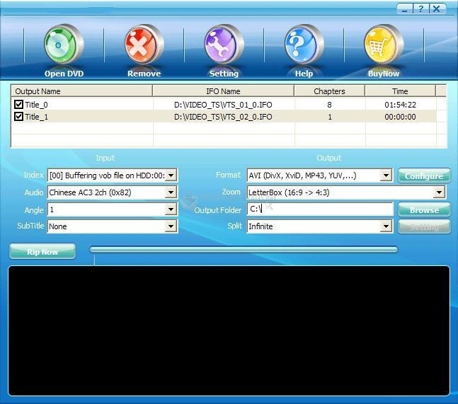 screenshot-Intertech DVD to 3GP Converter-1