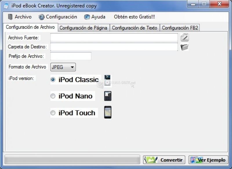 screenshot-iPod eBook Creator-1