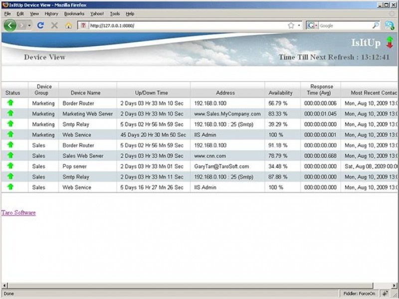 screenshot-IsItUp Network Monitor-1