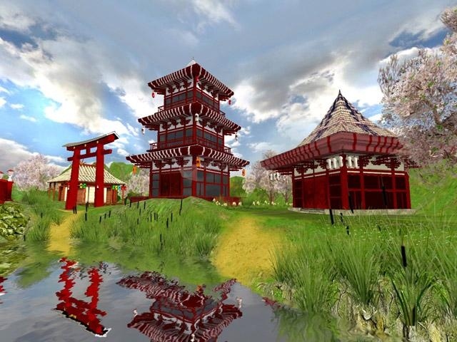 screenshot-Japanese Garden 3D Screensaver-1
